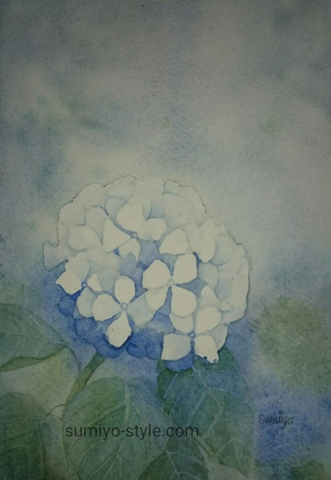 童話 水彩画 雨音 Story Watercolor Sumiyo S Words Pictures